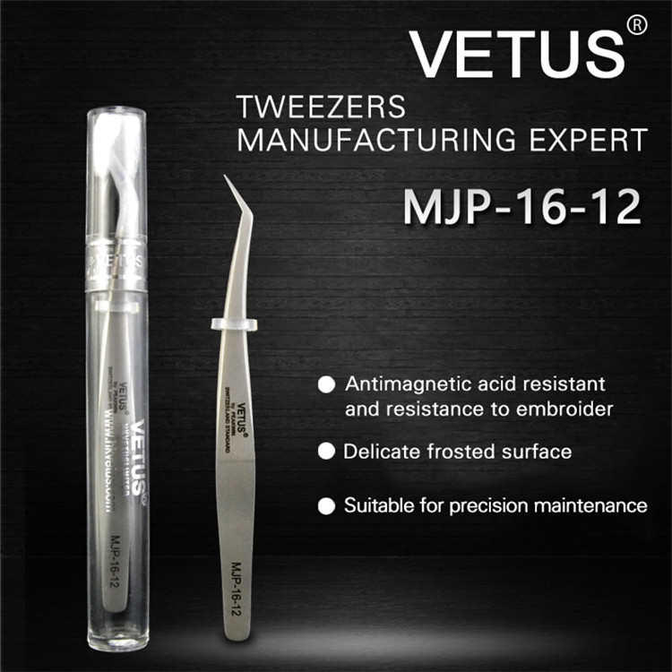 Premium tweezers for eyelashes extensions Y-26